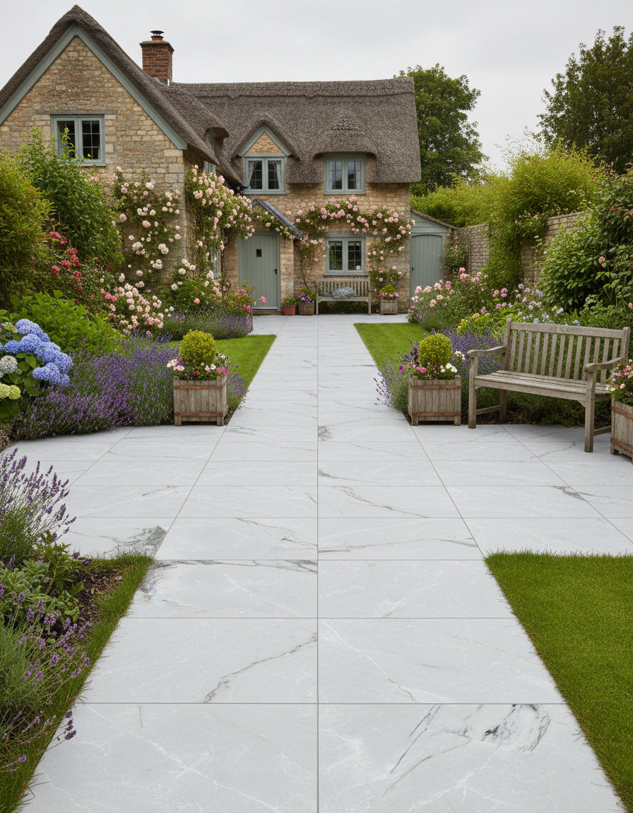 Shieldstone Grey 60x90cm (2 cm) Outdoor Porcelain Floor Tiles