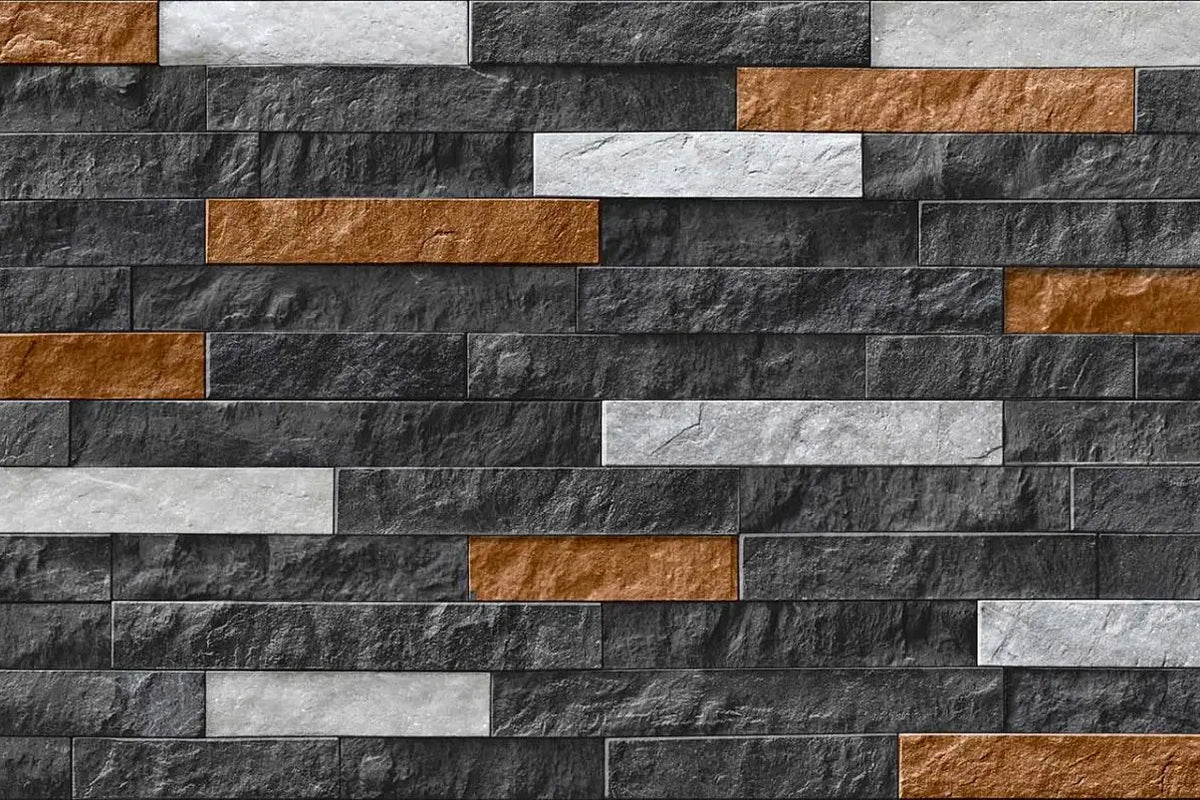 Splitline Graphite 30x60 CM Feature Wall Tiles