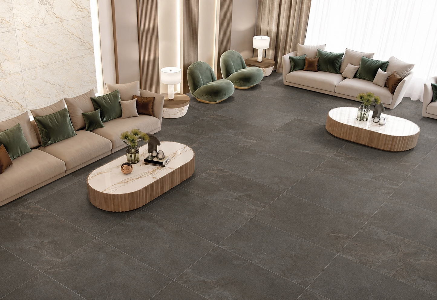 Nexo Gris Matt 60X120 cm Matt Porcelain Tiles