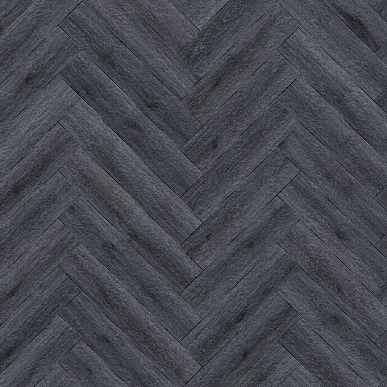 Graphite Grey Herringbone SPC Click Vinyl Flooring 1.5sqm Pack Waterproof Rigid Core Wood Effect Flooring with Built-in Underlay – 20 Planks