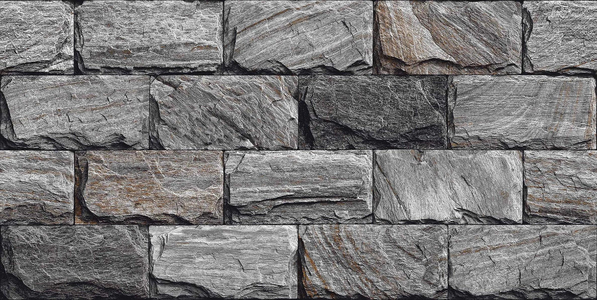 MANDALA DARK GREY 30X60 CM MATT - Surfaces Tiles