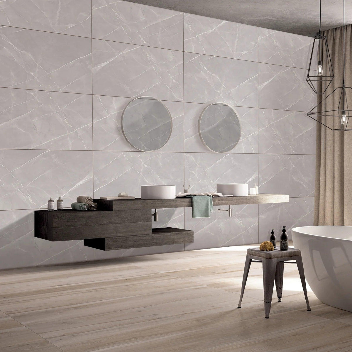 GOLDEN VEINS 60X120 CM CARVING MATT - Surfaces Tiles