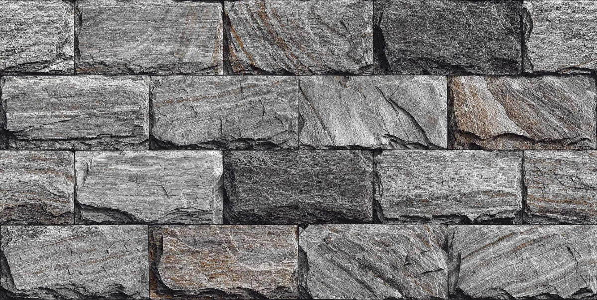 MANDALA DARK GREY 30X60 CM MATT - Surfaces Tiles