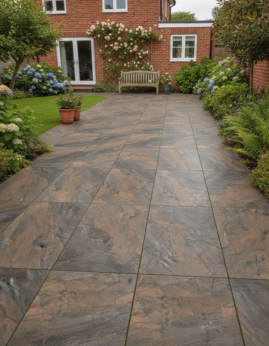 Enduro Walnut 60x90cm (2cm) Outdoor Porcelain Tiles