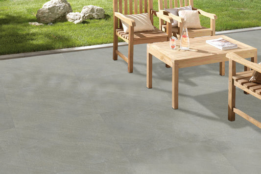 Austin Grey 60x90cm (2cm) Outdoor Matt Porcelain Floor Tiles