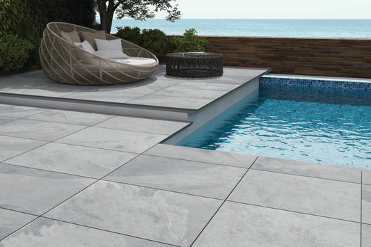 Brazilian Grey 60x90cm (2cm) Matt Outdoor Porcelain Tile