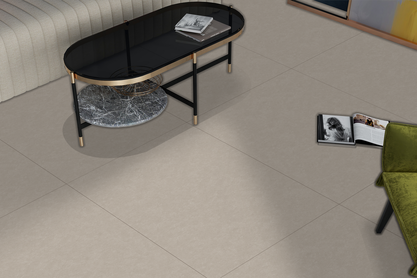 Cotto Sealine Cement 80x120 cm Ghr Matt Porcelain Tile