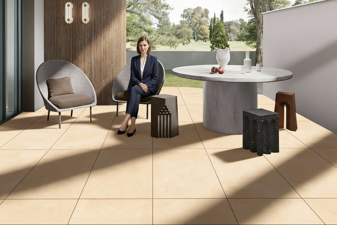Granvia Beige 60X90 cm (2cm) Outdoor Tiles