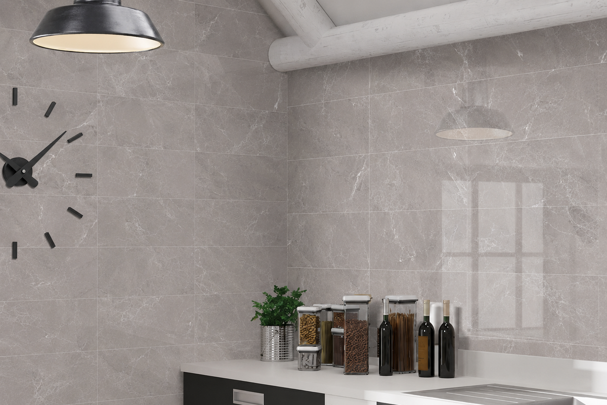 Mystic Griss Endless 30x60 cm Polished Tiles