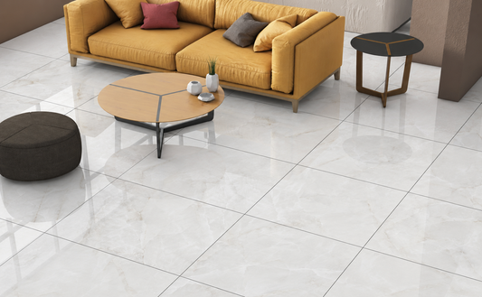 Starlit White 60X60 Polished Porcelain Tiles