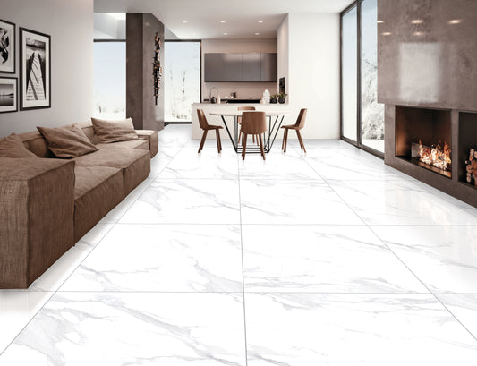 GLACIER WHITE 80X80 CM POLISHED