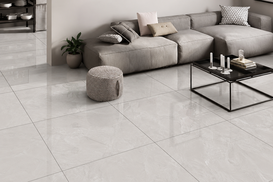 Storm Cloud Grey 60x60 cm Polished Porcelain Tiles