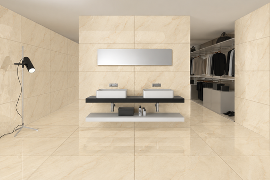 Sabbia Beige 60x120 cm Polished Porcelain Tile