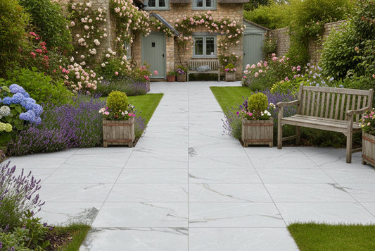 Shieldstone Grey 60x90cm (2 cm) Outdoor Porcelain Floor Tiles