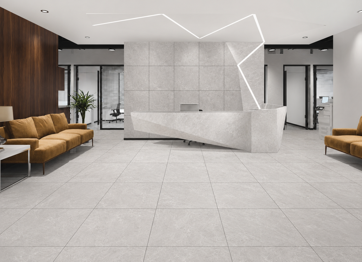 Misty Matte 60x60 cm Matt Porcelain Tiles