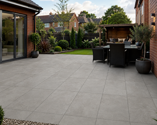 Granvia Grey 60x90cm (2cm) Outdoor Porcelain Floor Tiles